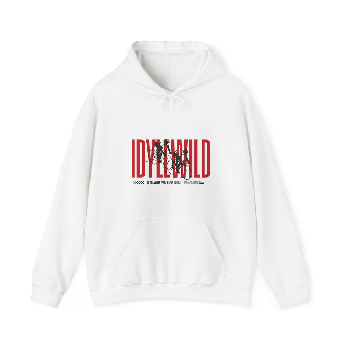Unisex Heavy Blend™ Hooded Sweatshirt About Mountain Bike