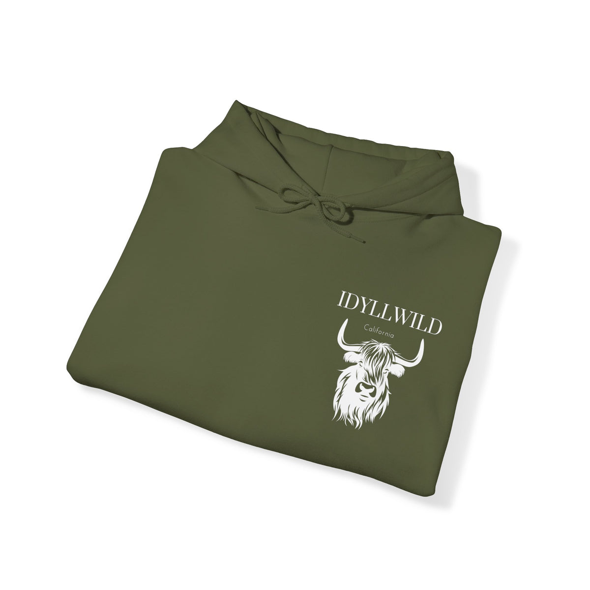 Unisex Heavy Blend™ Hooded Sweatshirt Idyllwild Cow 2