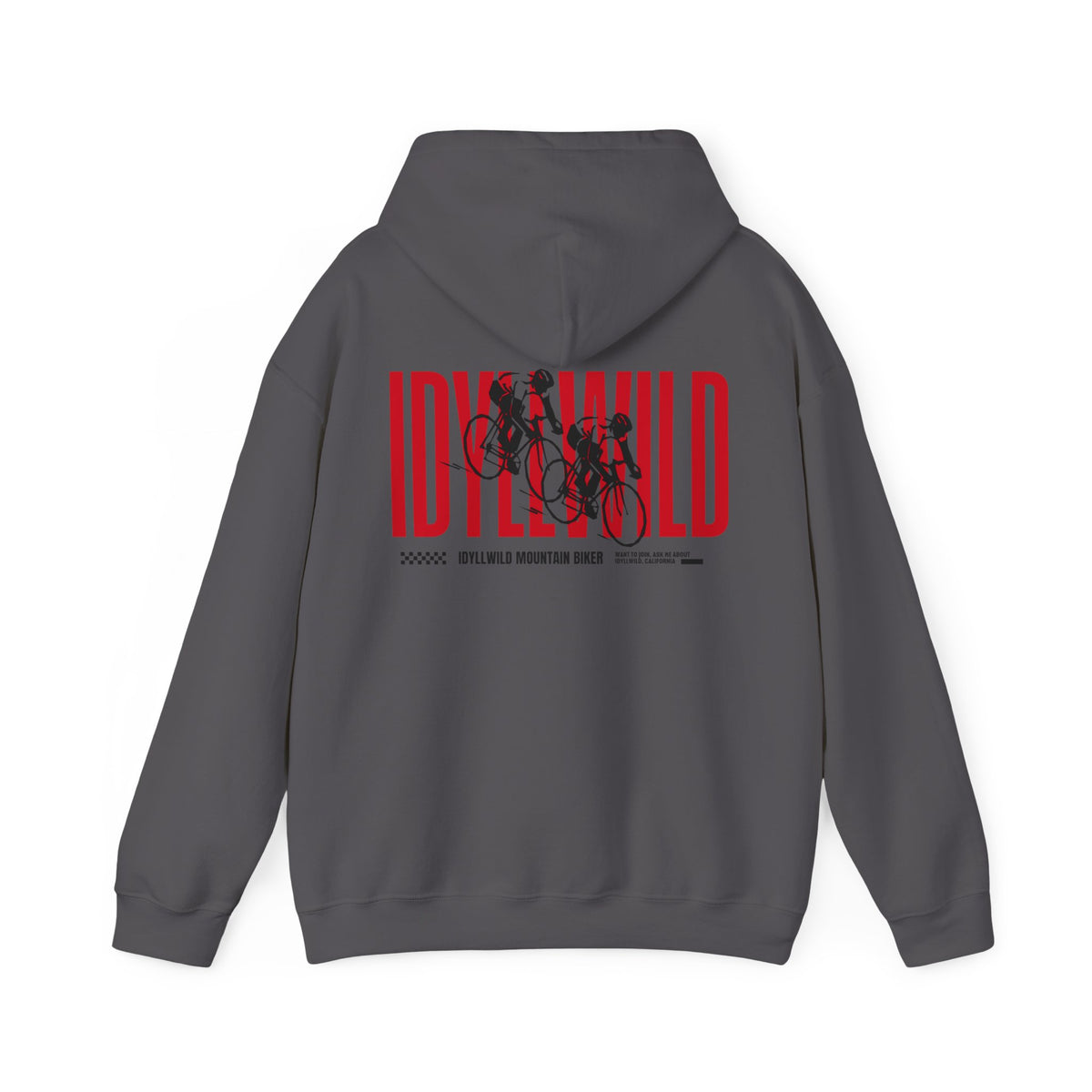 Unisex Heavy Blend™ Hooded Sweatshirt About Mountain Bike