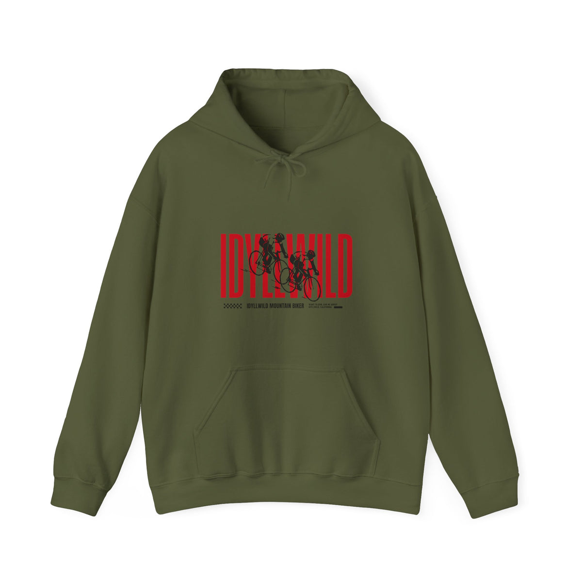 Unisex Heavy Blend™ Hooded Sweatshirt About Mountain Bike