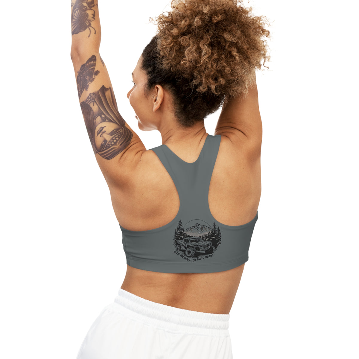 Can AmGray Sports Bra