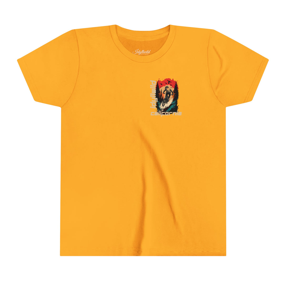 Idyllwild Mountain Biking Youth Short Sleeve Tee