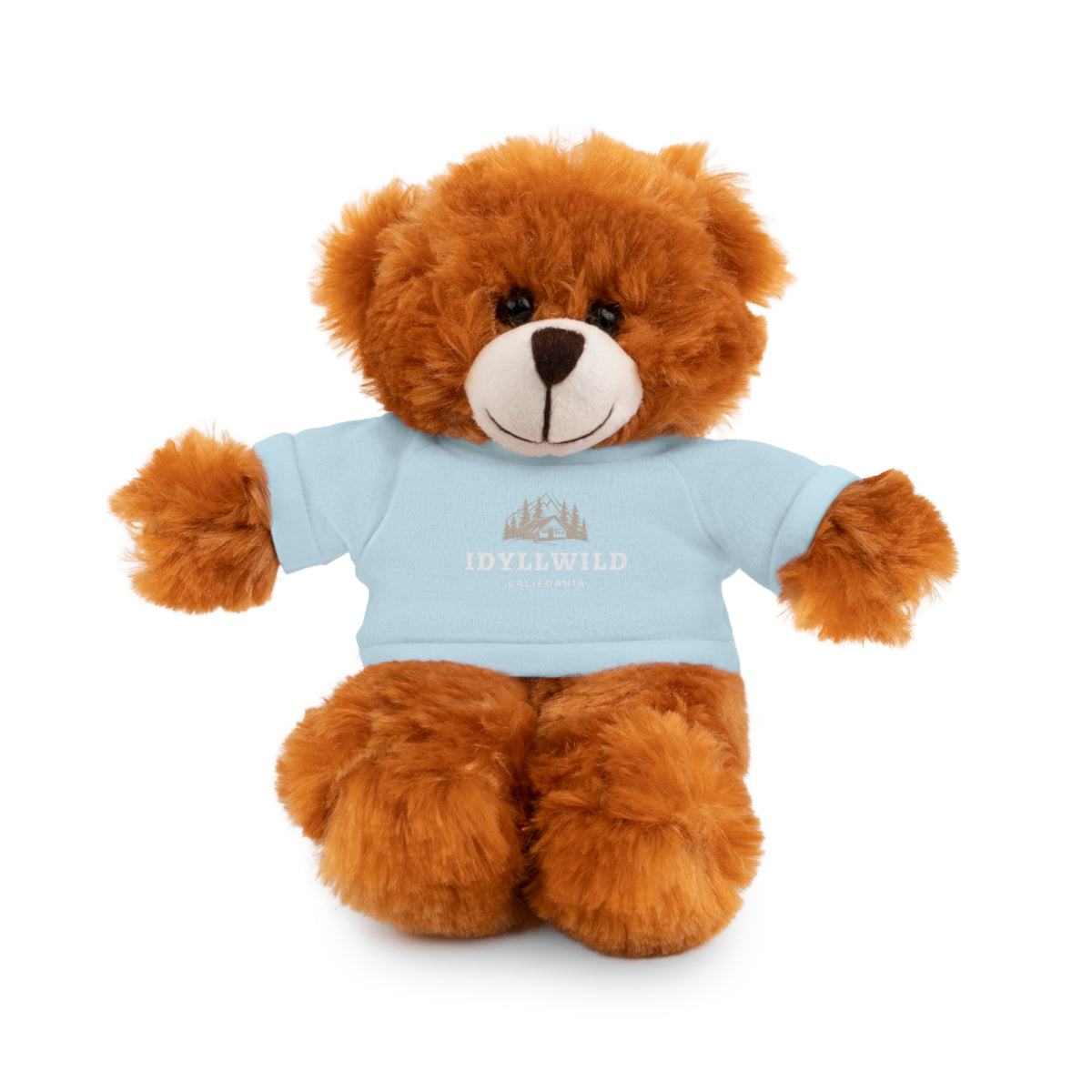 Stuffed Animals with Tee  Idyllwild Cabin in the Woods