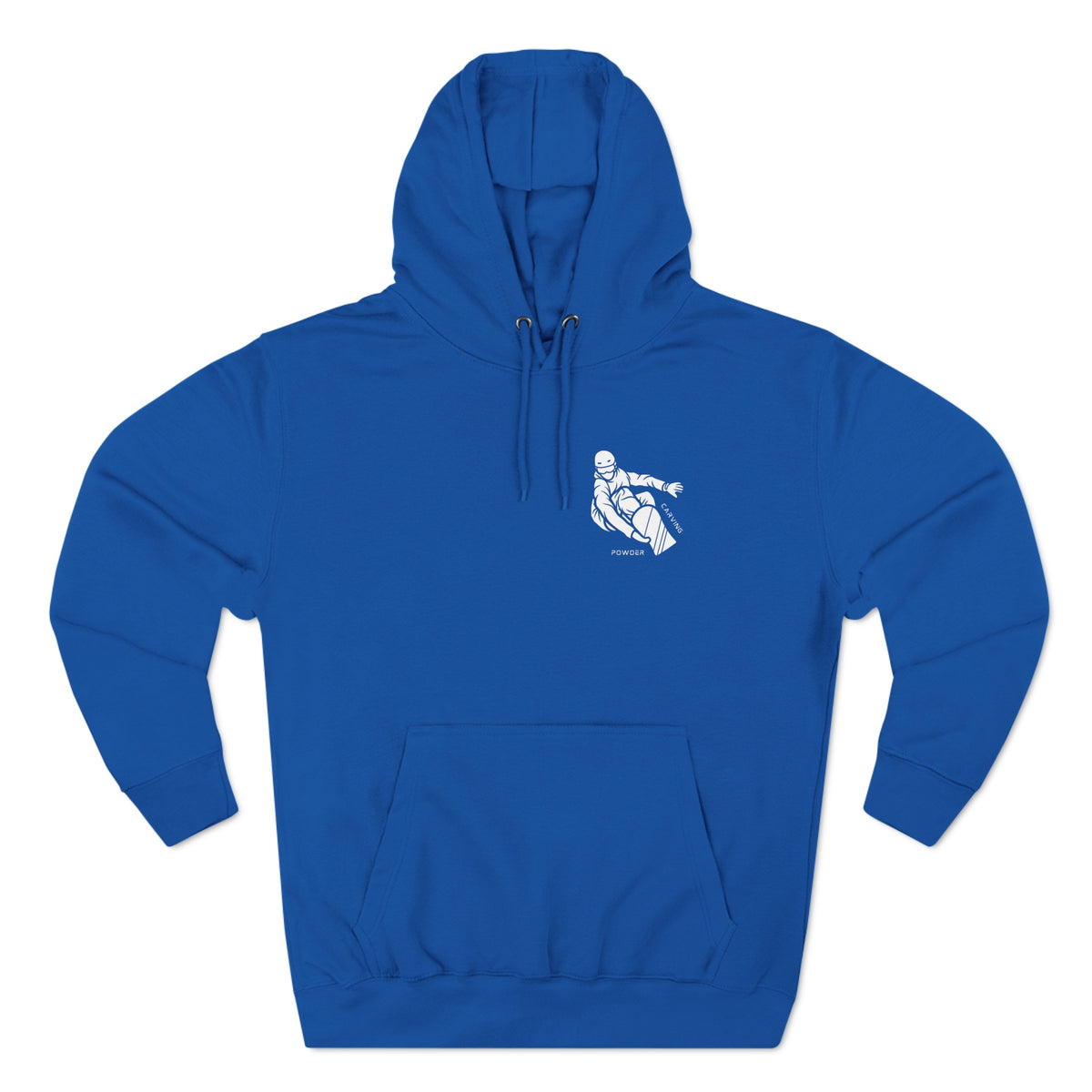 Snowboard  "Fresh pow, carving" Hoodie
