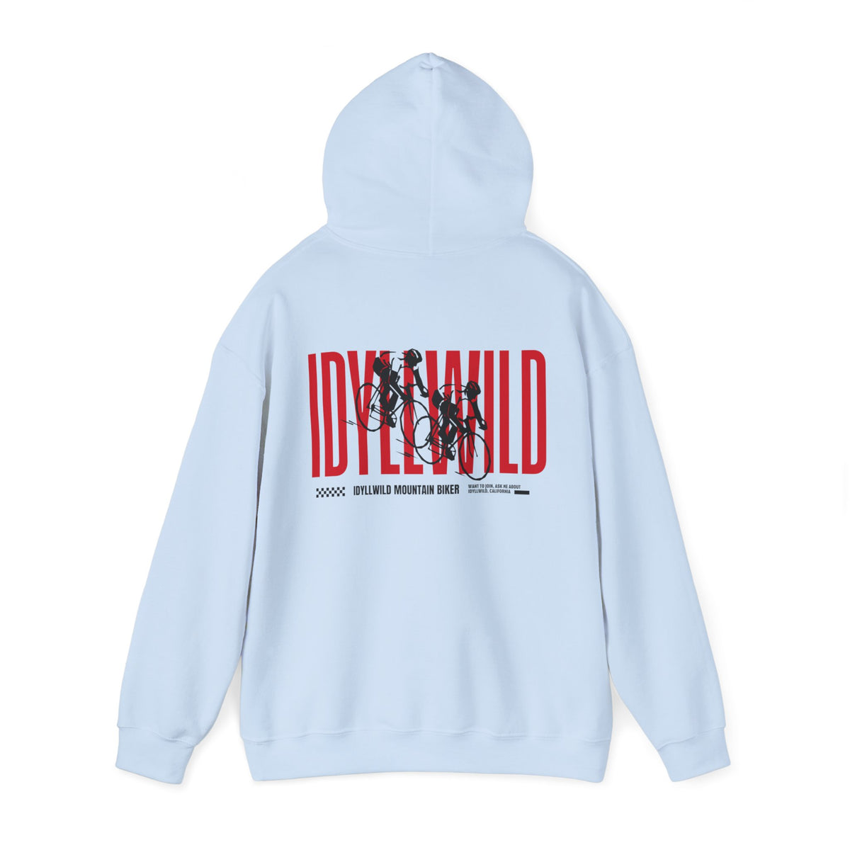 Unisex Heavy Blend™ Hooded Sweatshirt About Mountain Bike