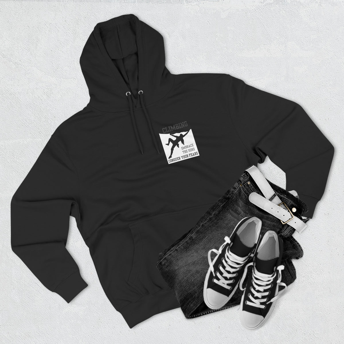 Rock Climbing Bouldering Hoodie