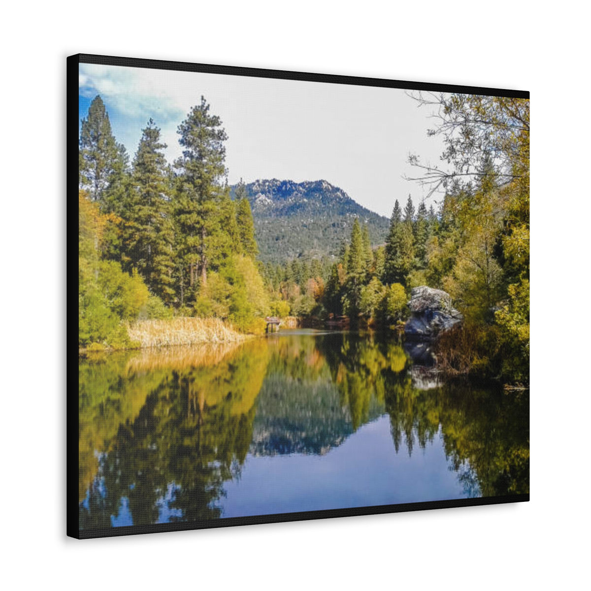 Canvas Gallery Wraps Lake Fulmore Fall