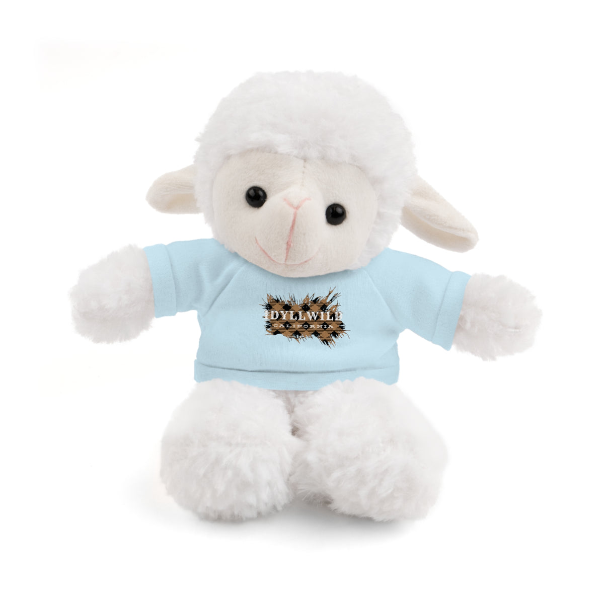 Stuffed Animals with Tee Idyllwild Tan Plaid