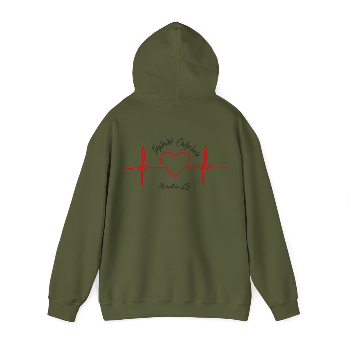 Unisex Heavy Blend™ Hooded Sweatshirt Heart Beat