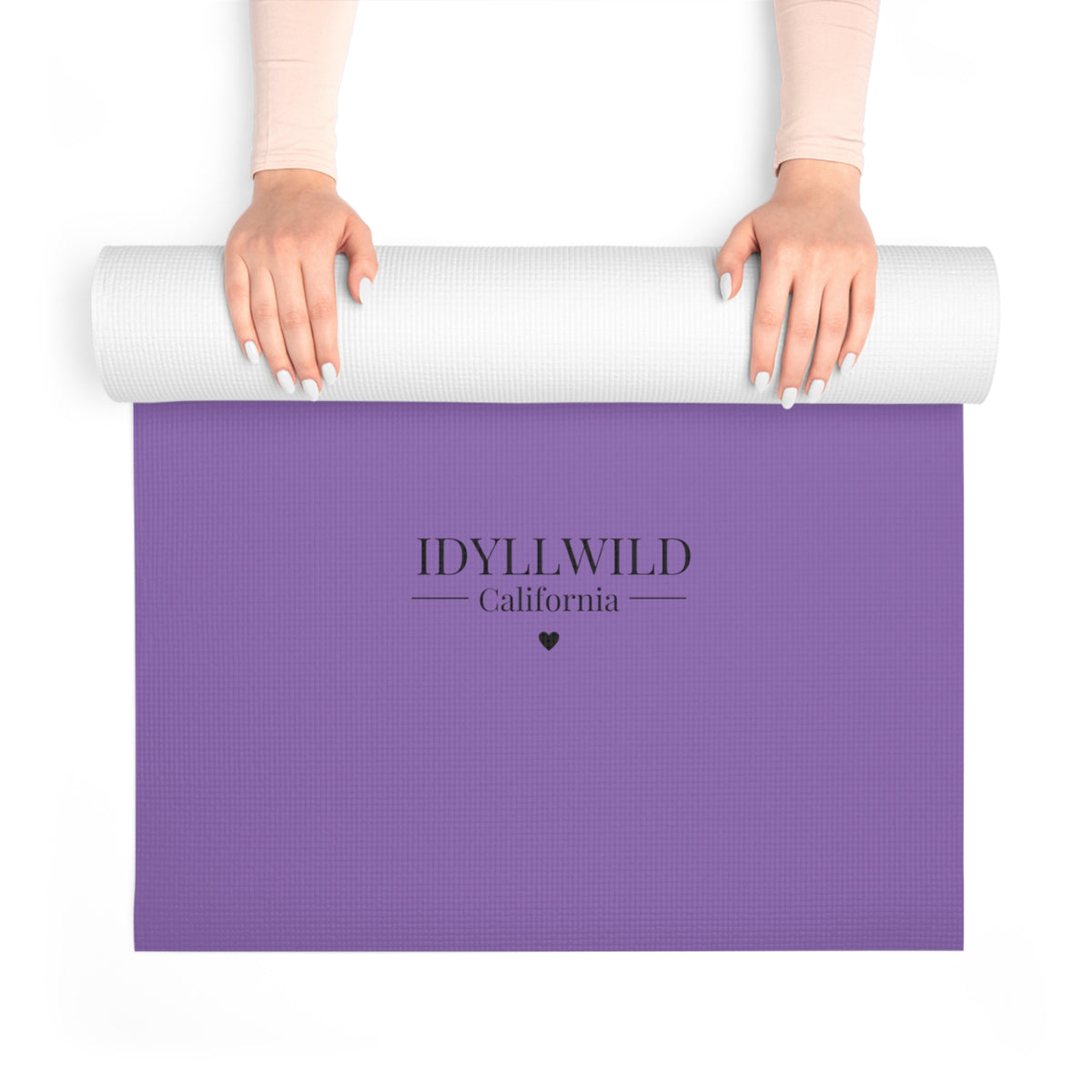 Foam Yoga Mat Idyllwild California Heart