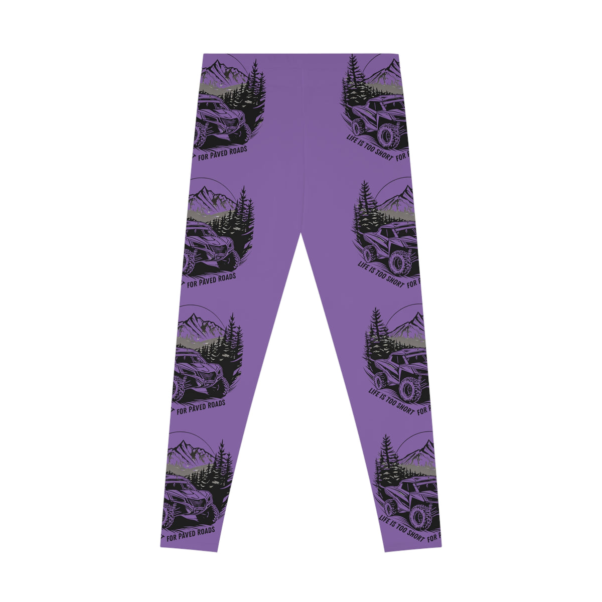 Can Am Offroad Purple Stretchy Leggings