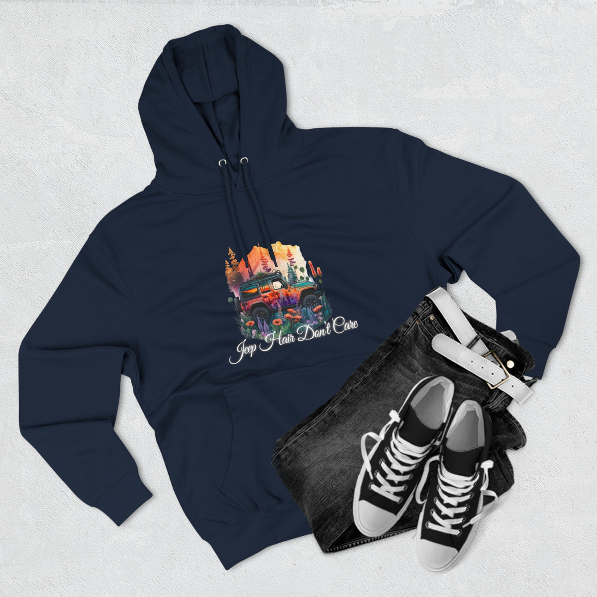 Jeep Hair Don't Care Hoodie