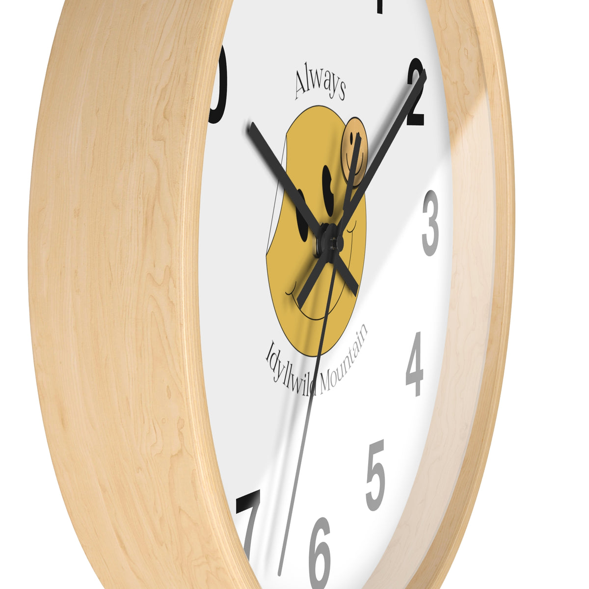 Wall Clock Always Happy