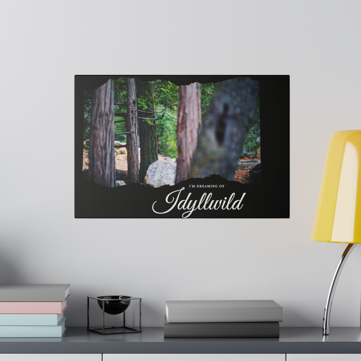Matte Canvas, Stretched, 0.75" Dreaming of FOrest