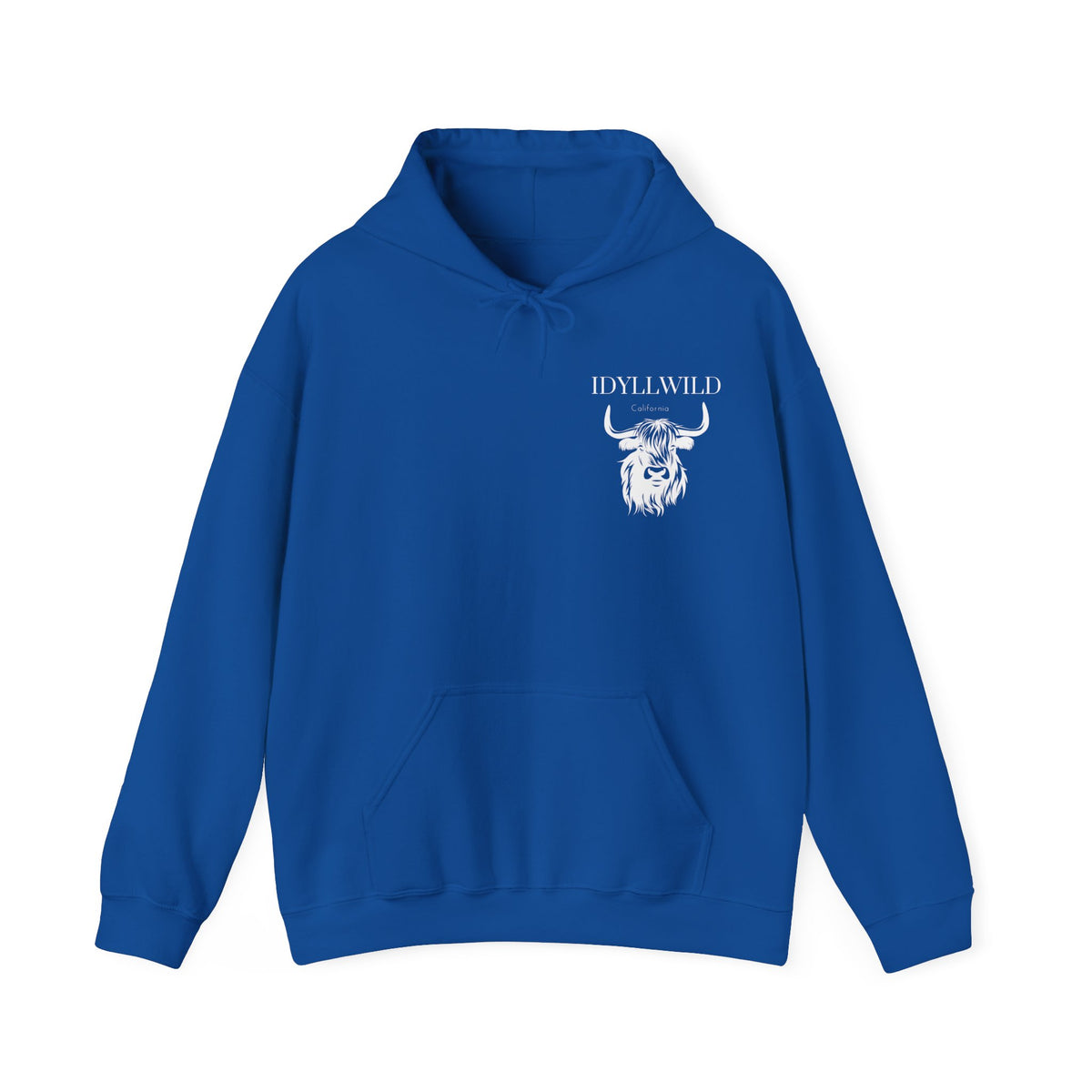Unisex Heavy Blend™ Hooded Sweatshirt Idyllwild Cow 2
