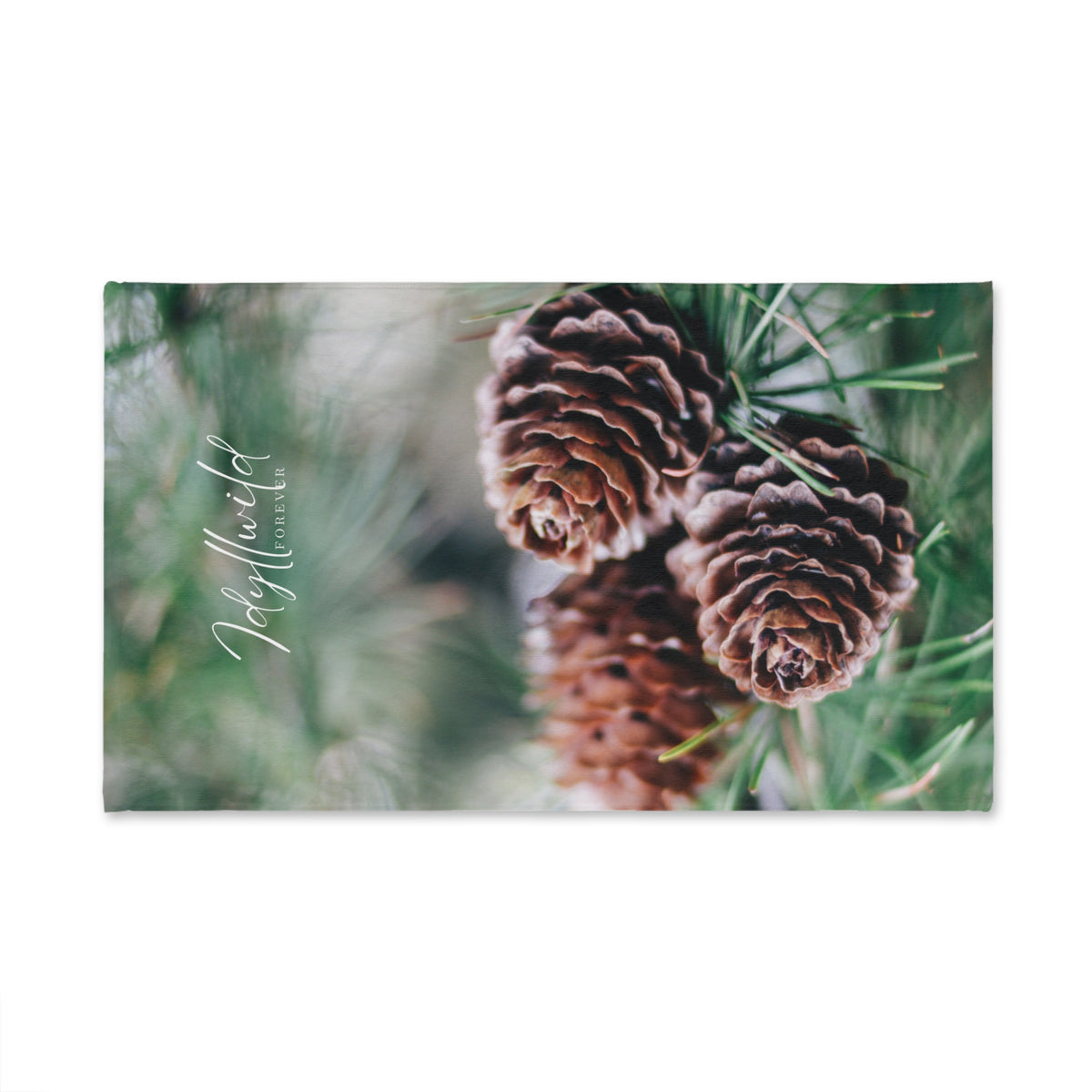 Idyllwild Pine Cone Hand Towel