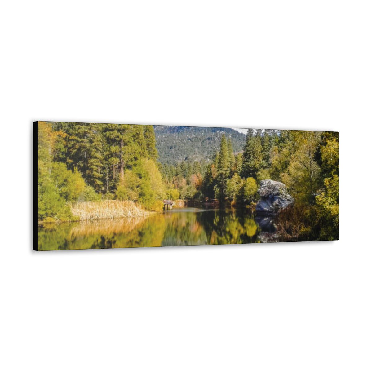 Canvas Gallery Wraps Lake Fulmore Fall