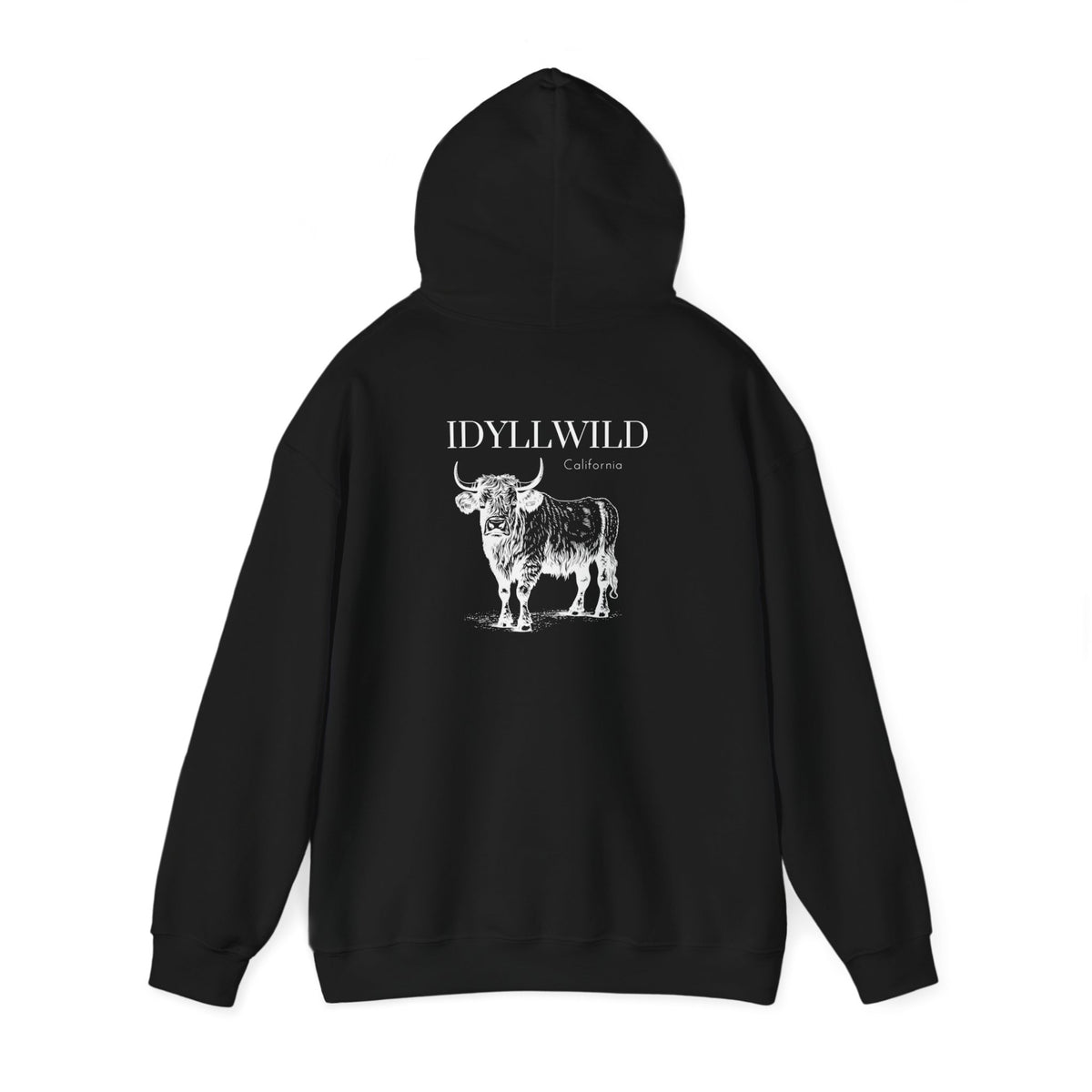 Idyllwild Highlander Cow 4 Hoodie