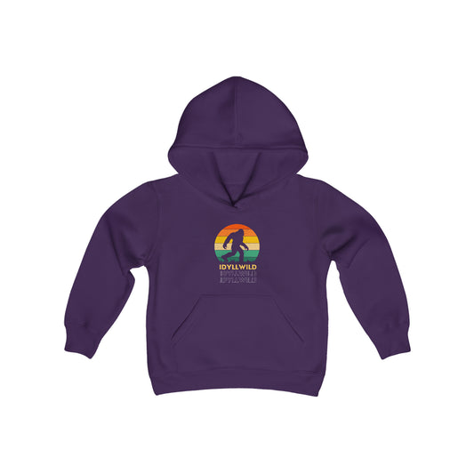 Youth Heavy Blend Hooded Sweatshirt Idyllwild Big Foot