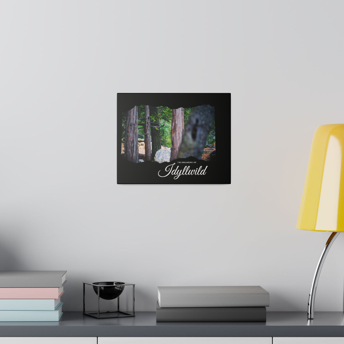 Matte Canvas, Stretched, 0.75" Dreaming of FOrest