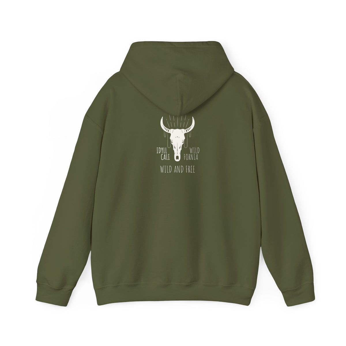 Idyllwild Wild and Free Longhorn Hoodie