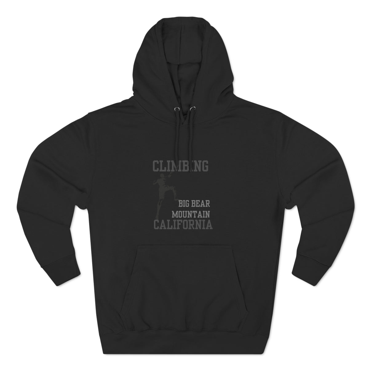 Big Bear Mountain Rock Climbing Hoodie