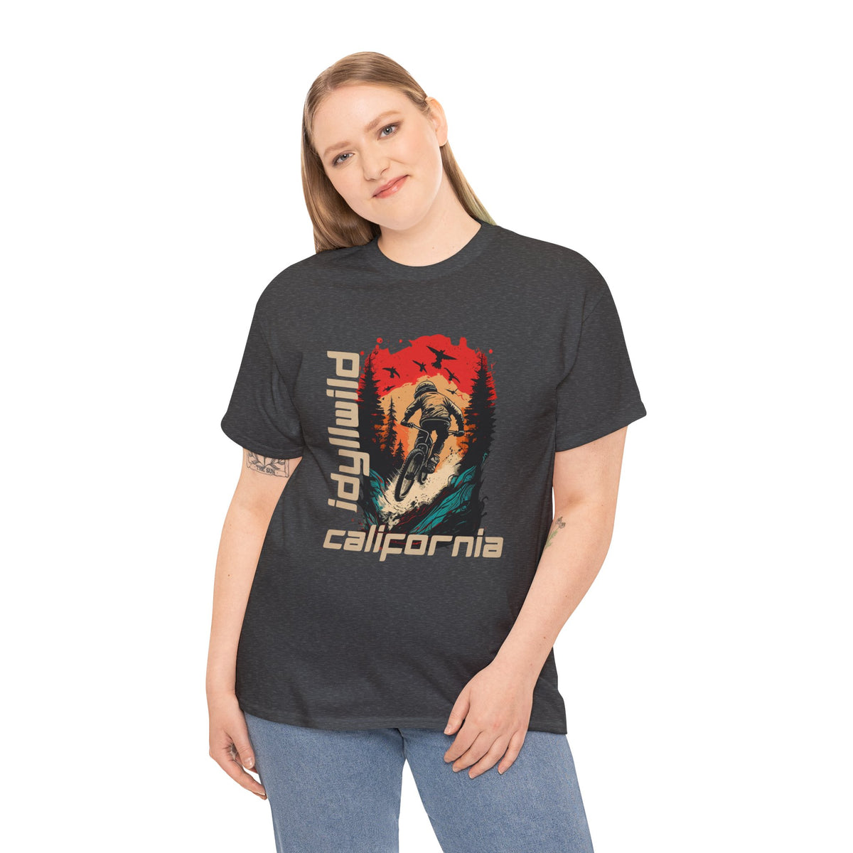 Idyllwild Downhill Mountain Biking Stylish T-Shirt
