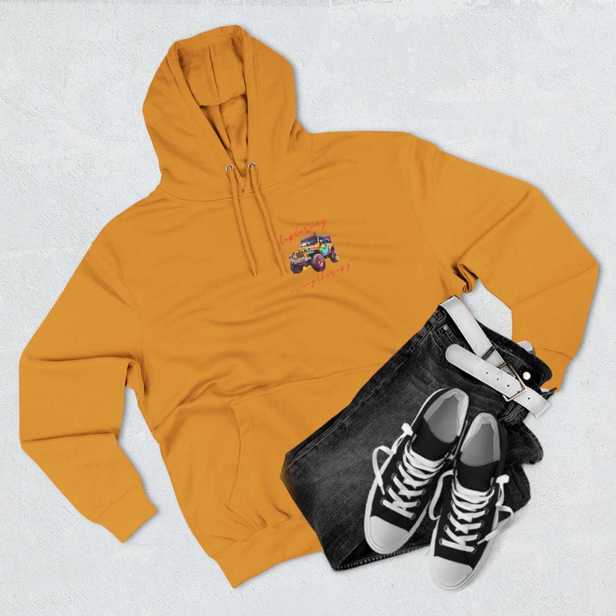 Jeep "Exploring Is My Therapy" Hoodie