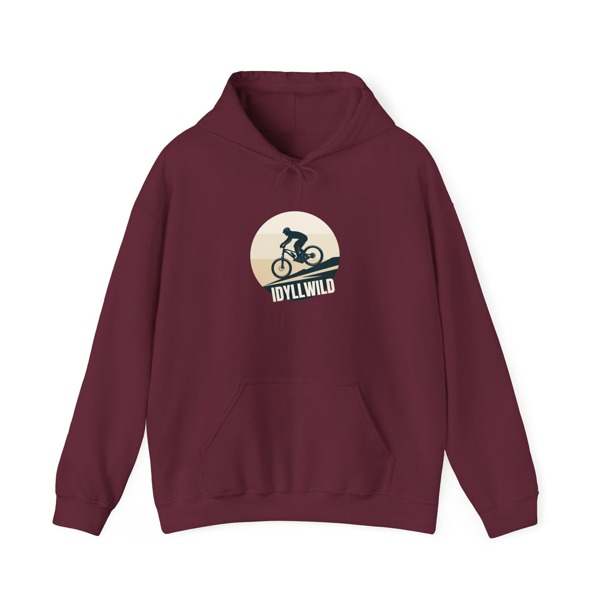 Unisex Heavy Blend™ Hooded Sweatshirt Downhill Bike