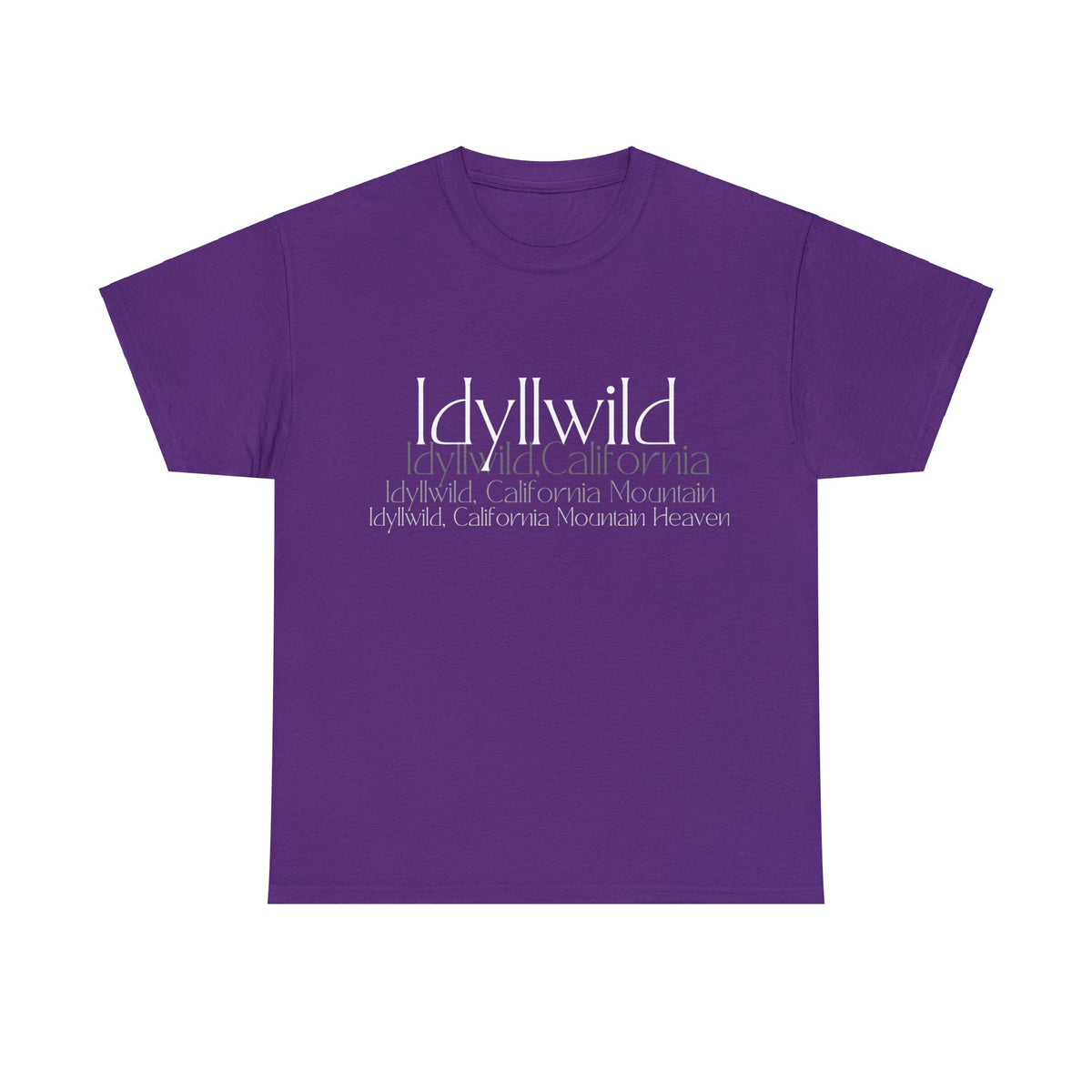 Womens Idyllwild California Mountain Haven T-shirt