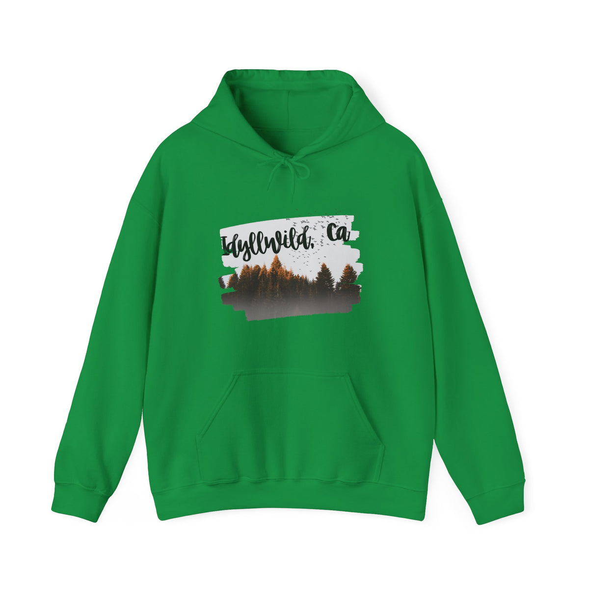 Unisex Heavy Blend™ Hooded Sweatshirt Forest PeekaBoo Scene