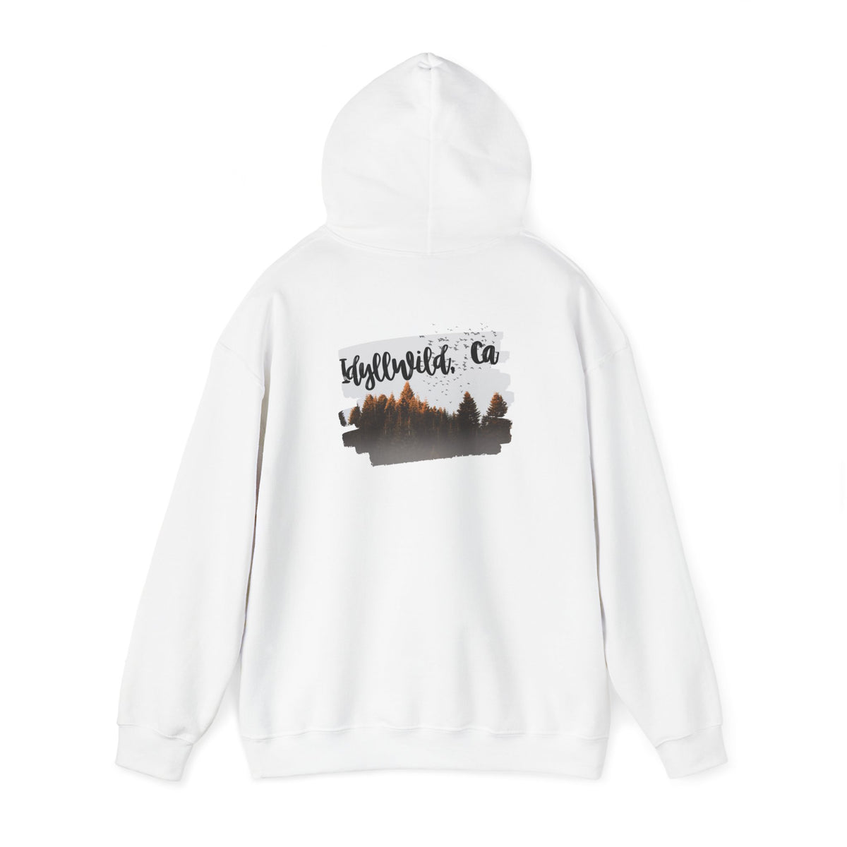 Unisex Heavy Blend™ Hooded Sweatshirt Forest PeekaBoo Scene