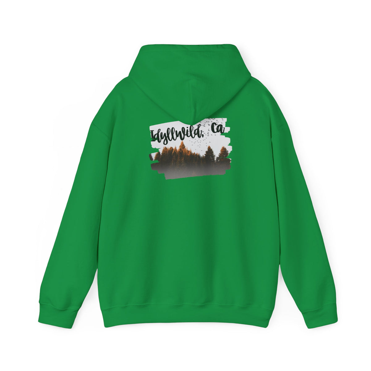 Unisex Heavy Blend™ Hooded Sweatshirt Forest PeekaBoo Scene