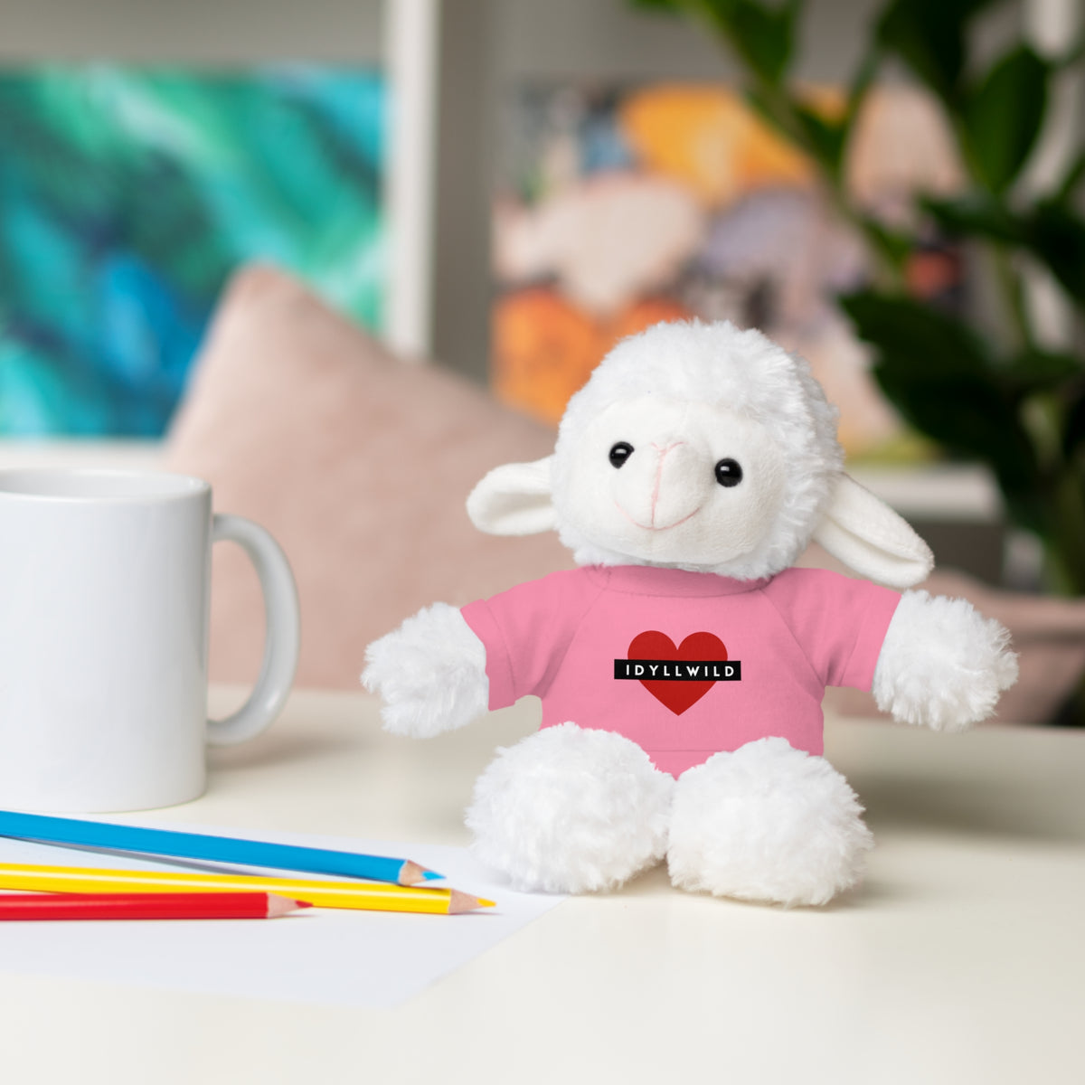 Stuffed Animals with Tee Idyllwild Heart