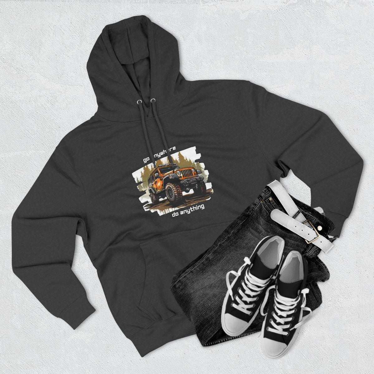 Jeep "Go Anywhere Do Anything" Hoodie
