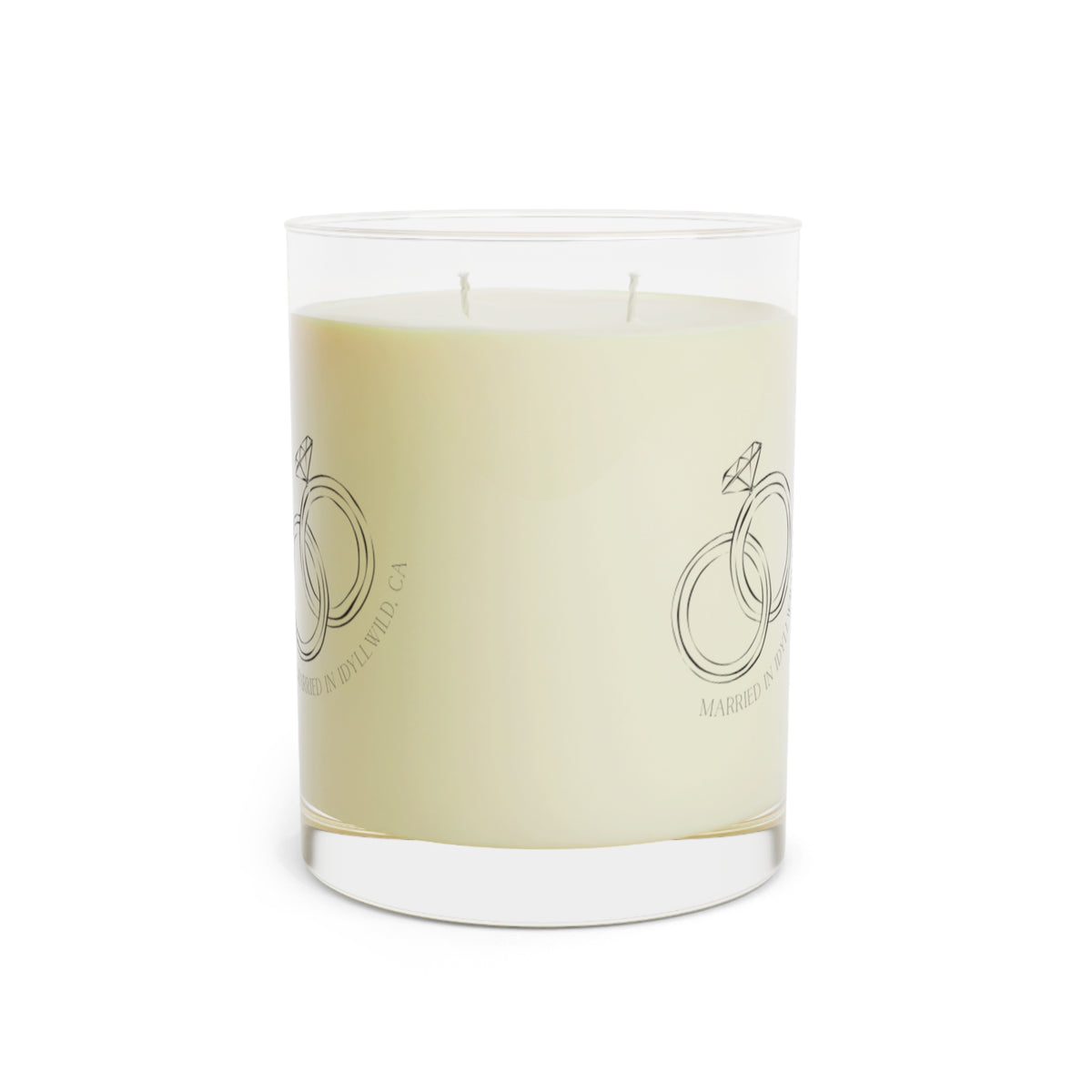 Scented Candle - Full Glass, 11oz Married in Idyllwild