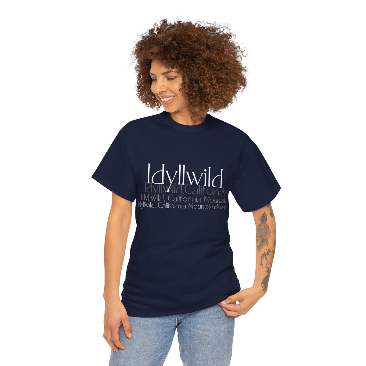 Womens Idyllwild California Mountain Haven T-shirt
