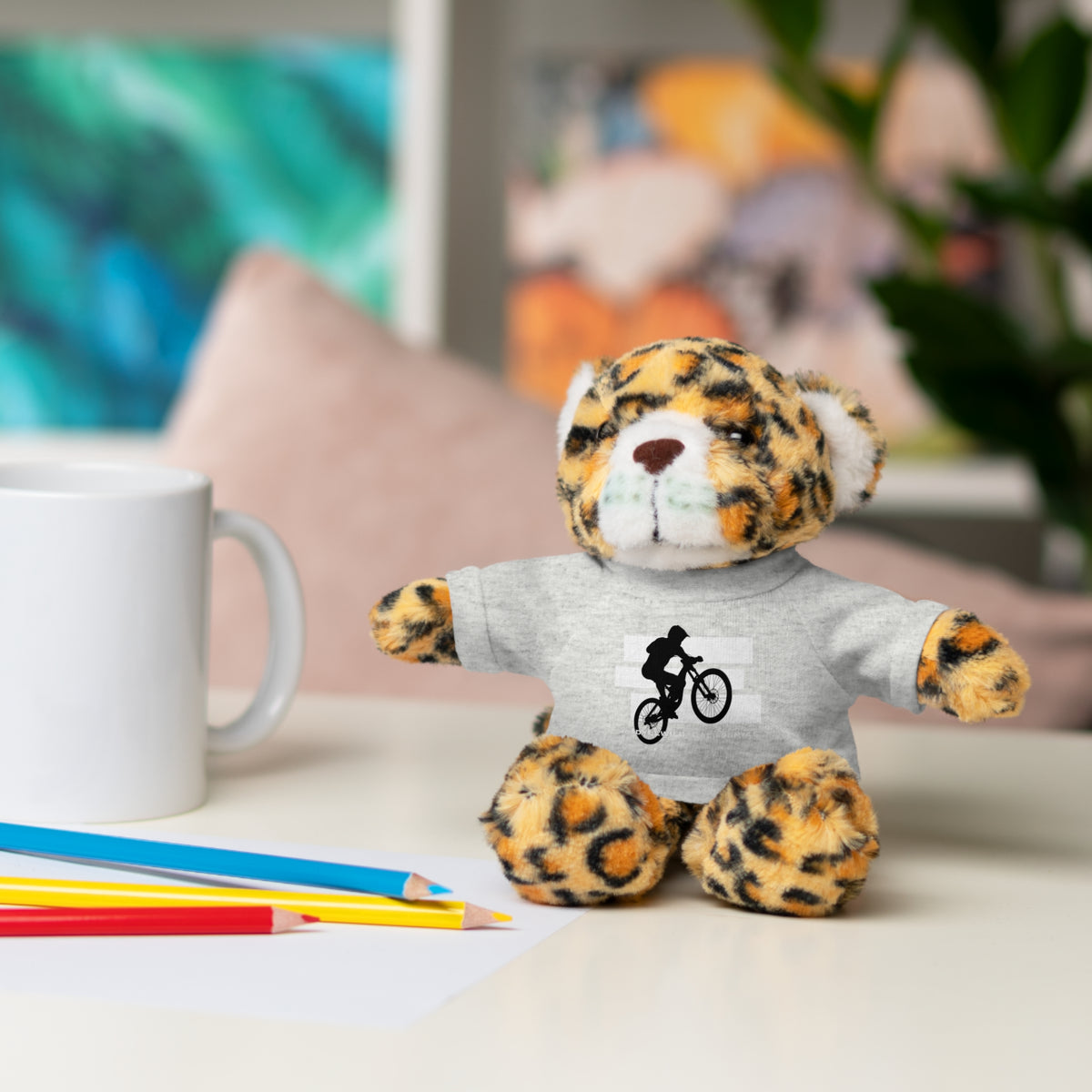 Stuffed Animals with Tee Bike Idyllwild