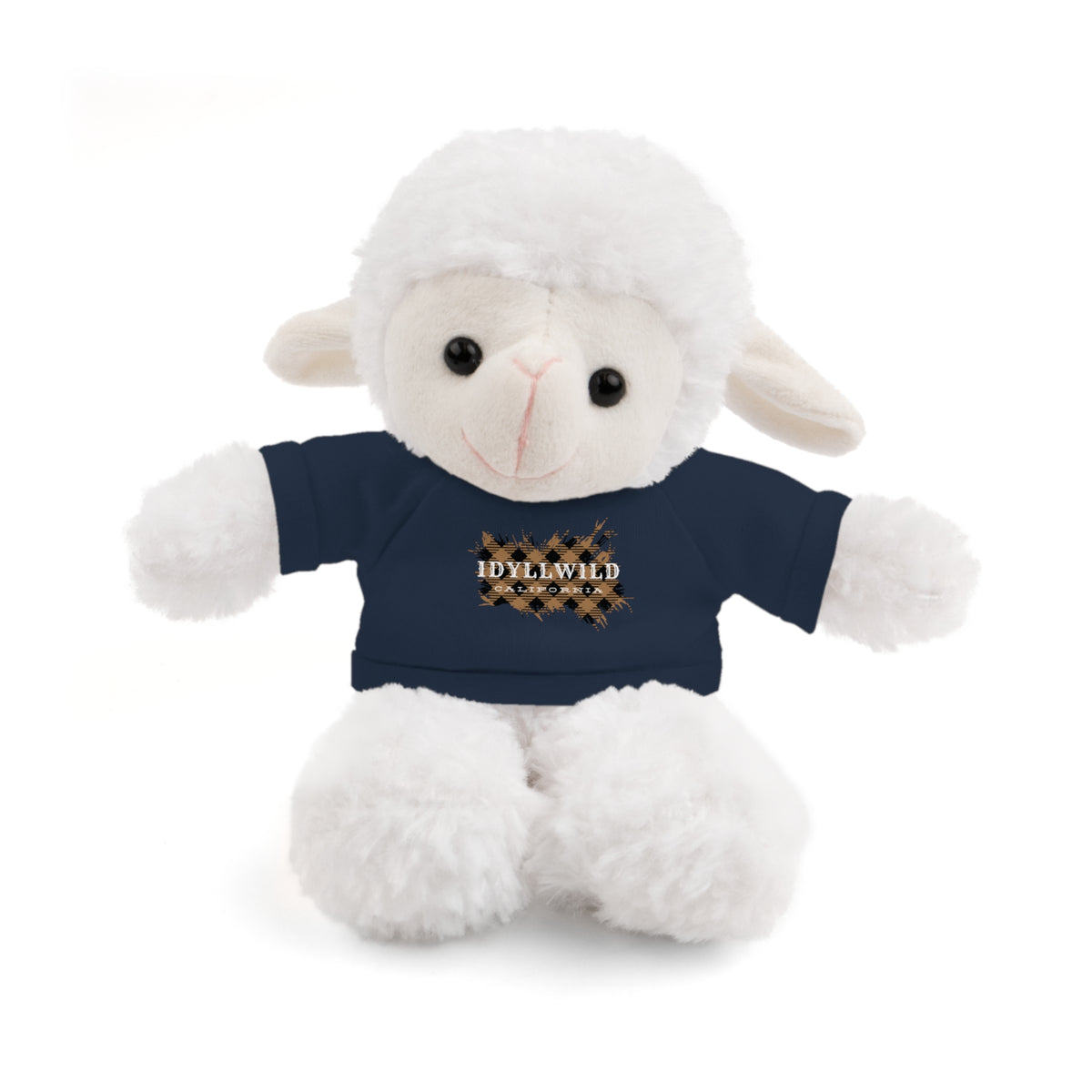 Stuffed Animals with Tee Idyllwild Tan Plaid