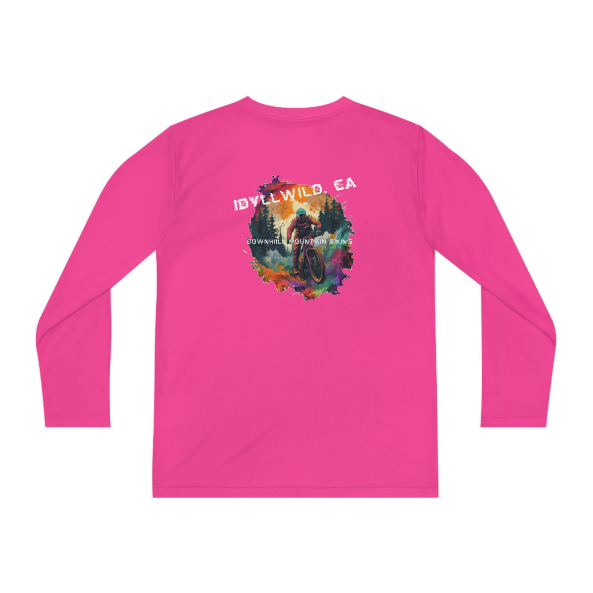 Idyllwild Mountain Biking Youth Long Sleeve Competitor Tee