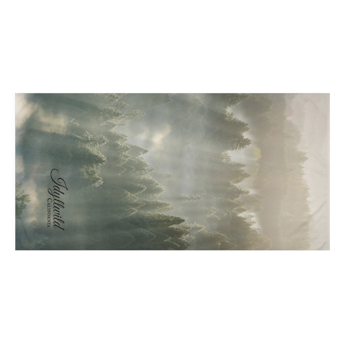 Idyllwild Cloud Forest Mink-Cotton Towel