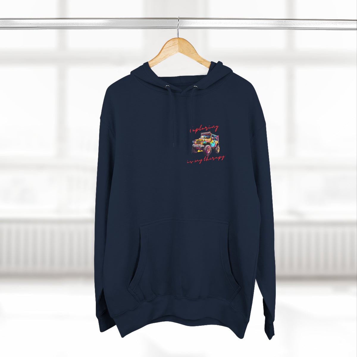 Jeep "Exploring Is My Therapy" Hoodie