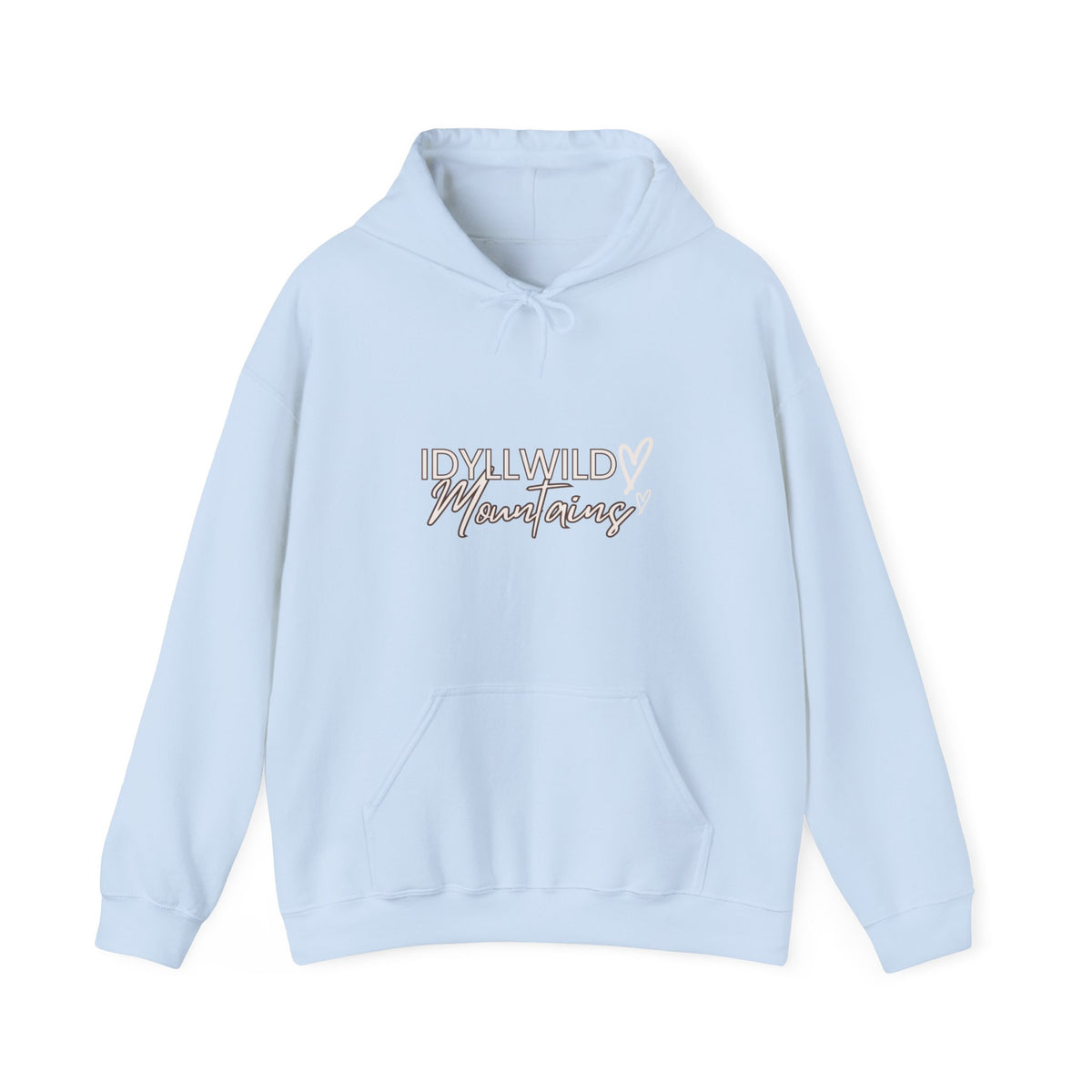 Idyllwild Mountains heart Hoodie