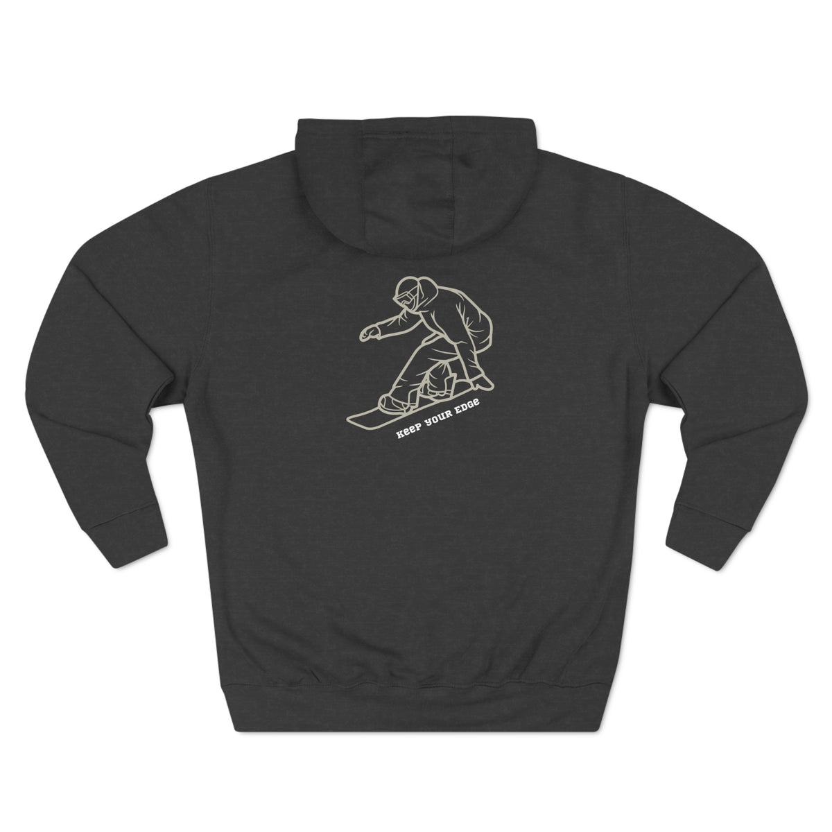 Snowboard  "Keep your edge" Hoodie