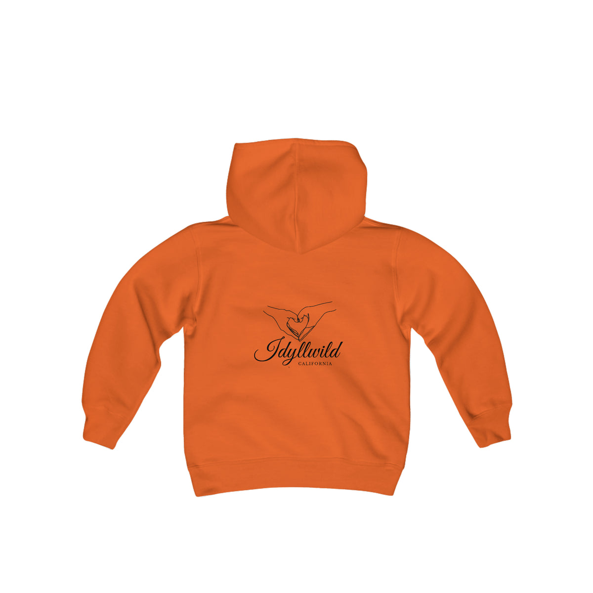 Youth Heavy Blend Hooded Sweatshirt Heart Hands Idyllwild