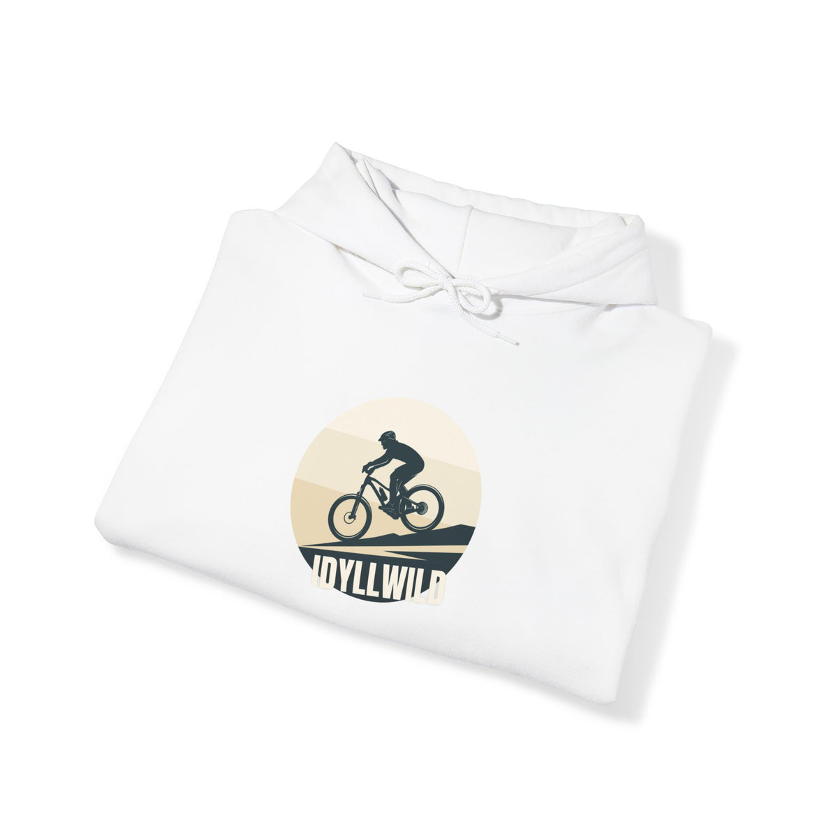 Unisex Heavy Blend™ Hooded Sweatshirt Downhill Bike
