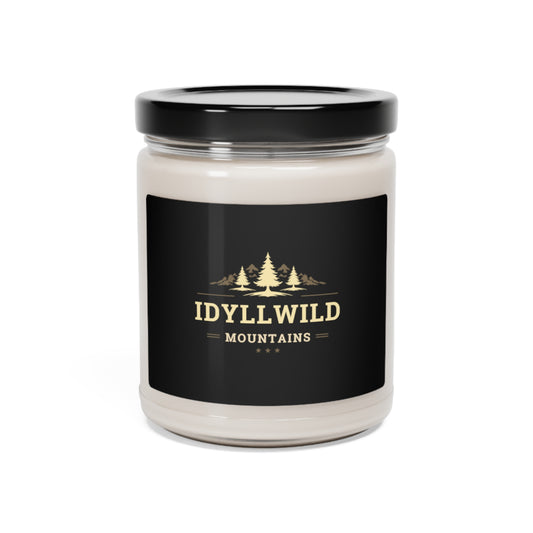Scented Soy Candle, 9oz Idyllwild Earth Black Label