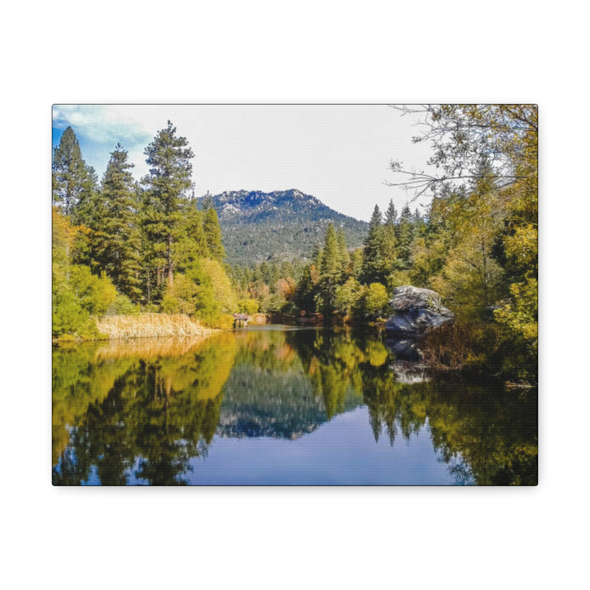 Canvas Gallery Wraps Lake Fulmore Fall