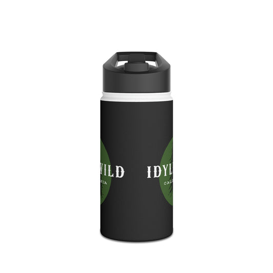Stainless Steel Water Bottle, Standard Lid Idyllwild Pine Badge