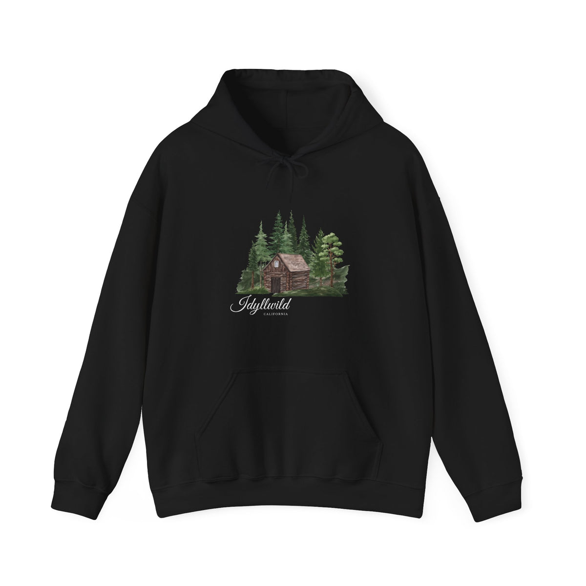 Unisex Heavy Blend™ Hooded Sweatshirt Forest Cabin